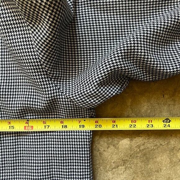 Vtg Womens Houndstooth Blazer 10 Office Corpcore Career Workwear Classic Preppy - Picture 7 of 9